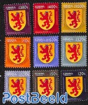 Definitives, coat of arms 9v