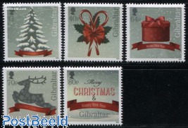 gibraltar Bloc 82 (édition complète) neuf 2007 Noël santons