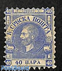 40Pa, normal paper, Stamp out of set