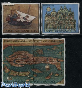 Collection De Timbres Prophila - Vatican 1983 Bloc 5 (édition Complète) Oblitéré, Thème Art Et Sculptures - 9