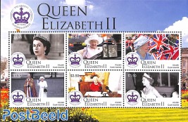 Queen Elizabeth II, Platinum jubilee 6v m/s