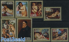 Titian paintings 8v