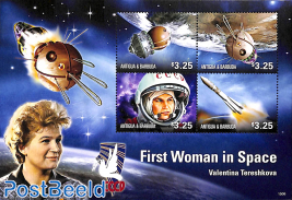 First woman in space 4v m/s