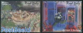 Raoul Dufy paintings 2 s/s