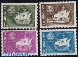 Hispano American postal congress 4v
