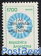 Las Malvinas son Argentinas 1v, normal paper