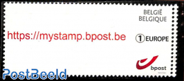 Personal stamp, Europe 1v (image left may vary)