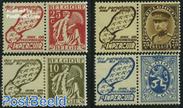 Definitives with tabs, Impercuir 4v