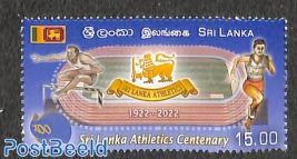 Athletics centenary 1v