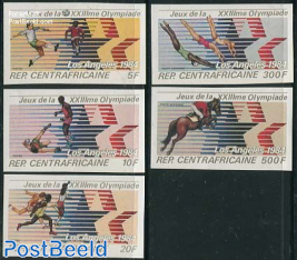 Olympic Games 6v, Imperforated