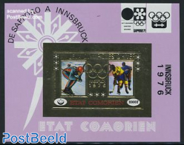 Winter Olympic Games s/s imperforated