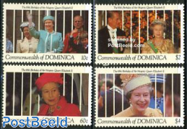 Elizabeth II 65th birthday 4v