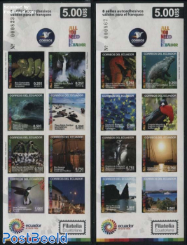 All You Need Is Ecuador 16v s-a in 2 booklets