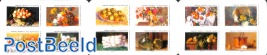 Food paintings 12v s-a in booklet