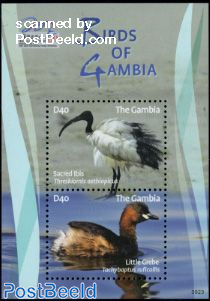 Birds of Gambia s/s
