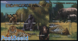 Endangered Animals 2 s/s