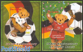 World Cup teddy bears 2 s/s /Germany