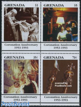 Coronation 40th anniversary 4v