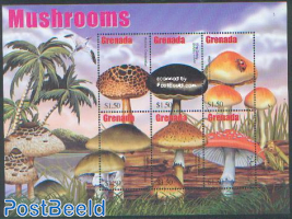 Mushrooms 6v m/s /Boletus Crocipodius