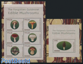 Edible Mushrooms 2 s/s