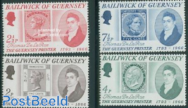 Famous stamps 4v