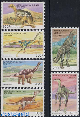 Prehistoric animals 6v