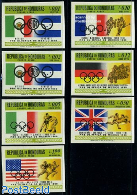 Olympic games 7v imperforated