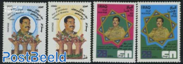 Saddam Husein 51st birthday 4v