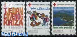 Red Cross Stamps 3v
