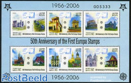 50 Years Europa stamps 6v m/s