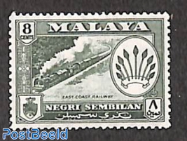 Negri Sembilan, 8c, stamp out of set