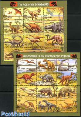 Prehistoric animals 2x12v m/s