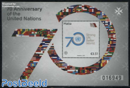 70 Years United Nations s/s