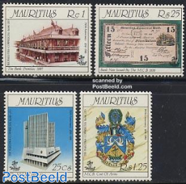 Bank of Mauritius 4v
