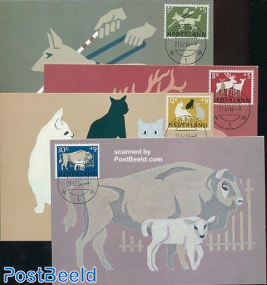 Animals Max. cards Com. Zomerzegels