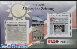 100 Years Allgemeine Zeitung s/s