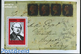 150 years stamps s/s, Sir Rowland Hill