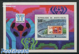 Football World Cup, Argentina 1978 s/s, Imperforated