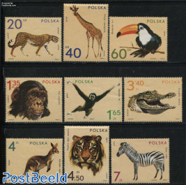 Zoo animals 9v