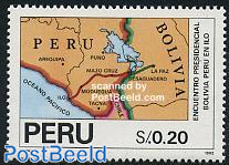 Bolivia/Peru map 1v