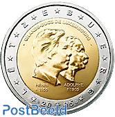 2 Euro, Luxemburg, Henri and Adolphe
