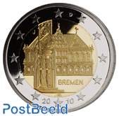2 Euro, Germany, Bremen F (Stuttgart)