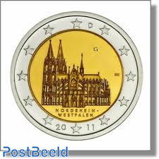2 Euro, Germany, Nordrhein Westfalen G (Karlsruhe)