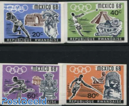 Olympic Games 4v imperforated