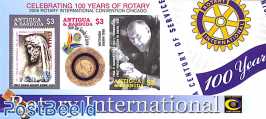100 years Rotary s/s, imperforated