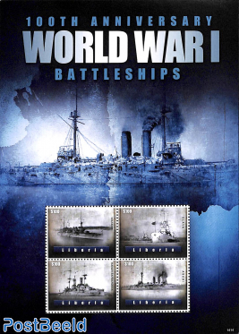 World War I Battleships 4v m/s