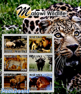 Malawi Wildlife 6v m/s