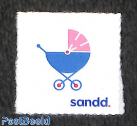 Sandd, Birth stamp 1v s-a
