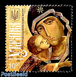 Mother of God, icon Vyshhorod 1v