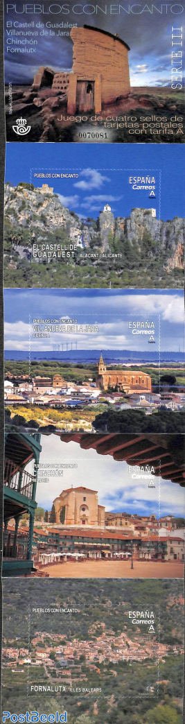 Charming cities 4v in booklet